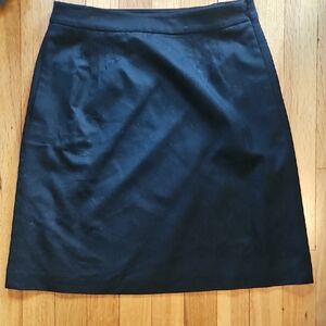J. Crew Women's Black Pencil Skirt